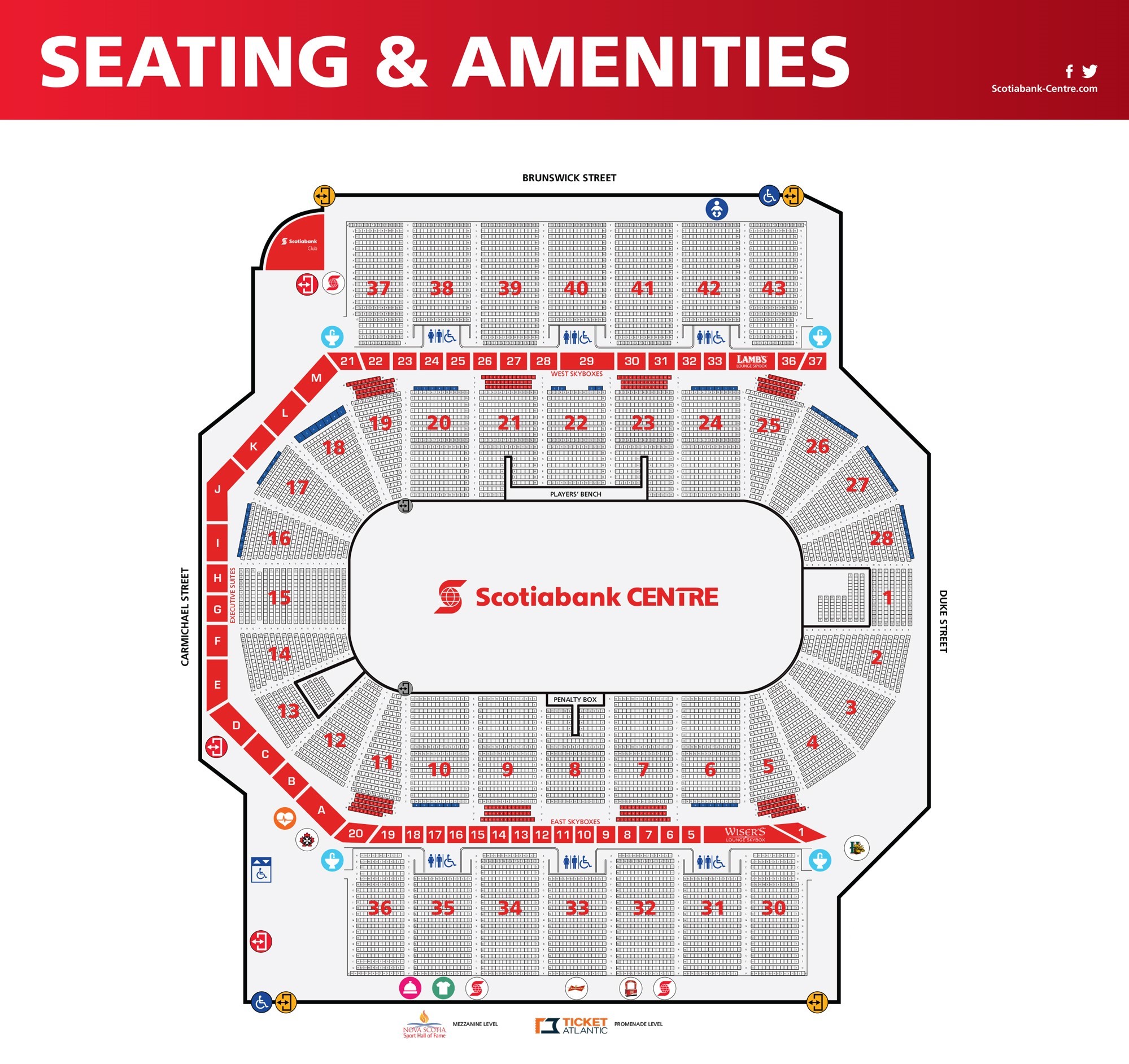 Scotiabank Place Ottawa Concert Seating Chart