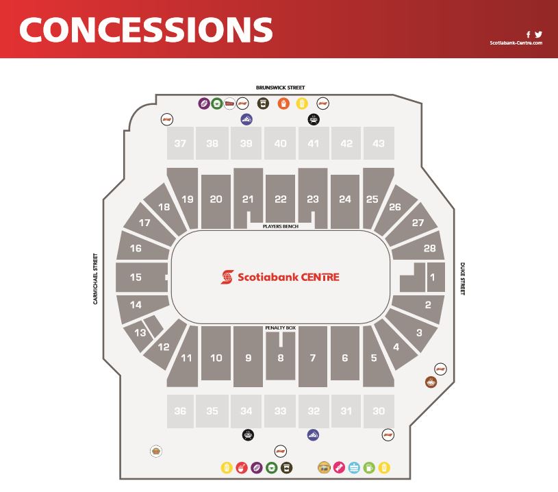 Scotiabank arena seating chart