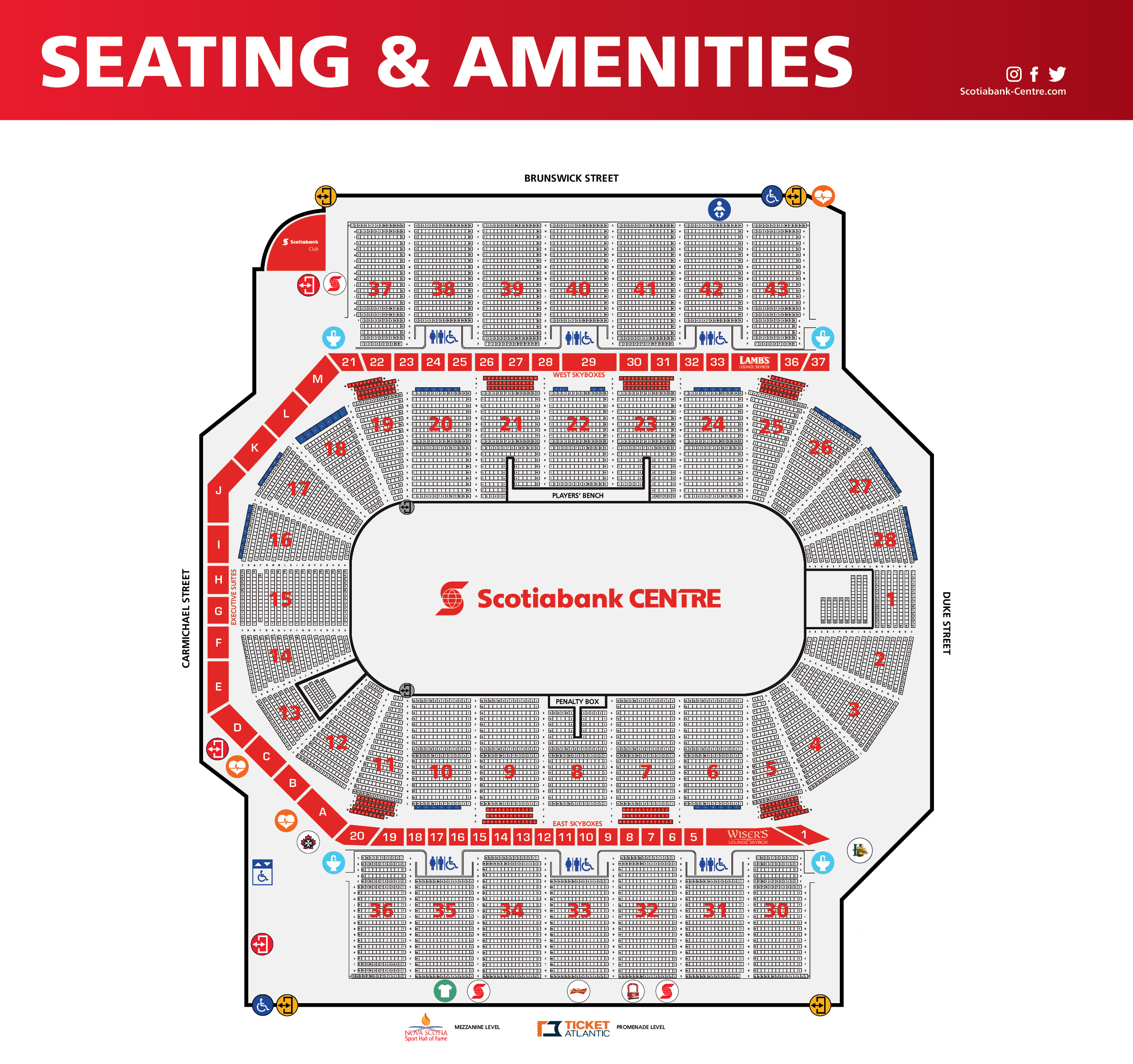 Scotiabank Arena Seating Chart Toronto